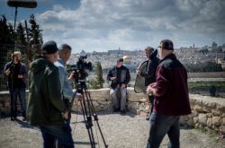 Cloak Productions filming in Jerusalem
